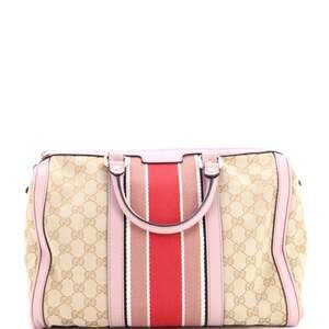 Gucci Vintage Web Boston Bag Gg Canvas #301260G97B